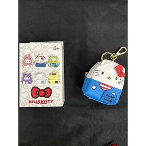 Sanrio Hello Kitty & Friends Bag Charm Loungefly 3" Mini Backpack Hello Kitty
